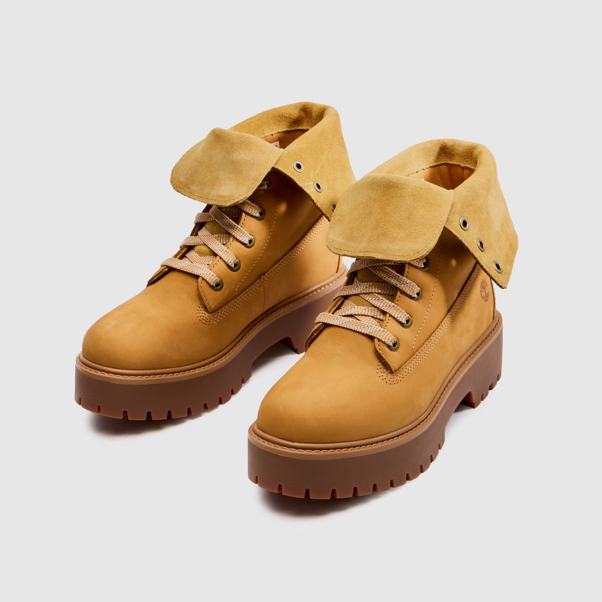 Timberland Stone Street Mid Lace in Natural Timberland Stone Street Mid Lace 4