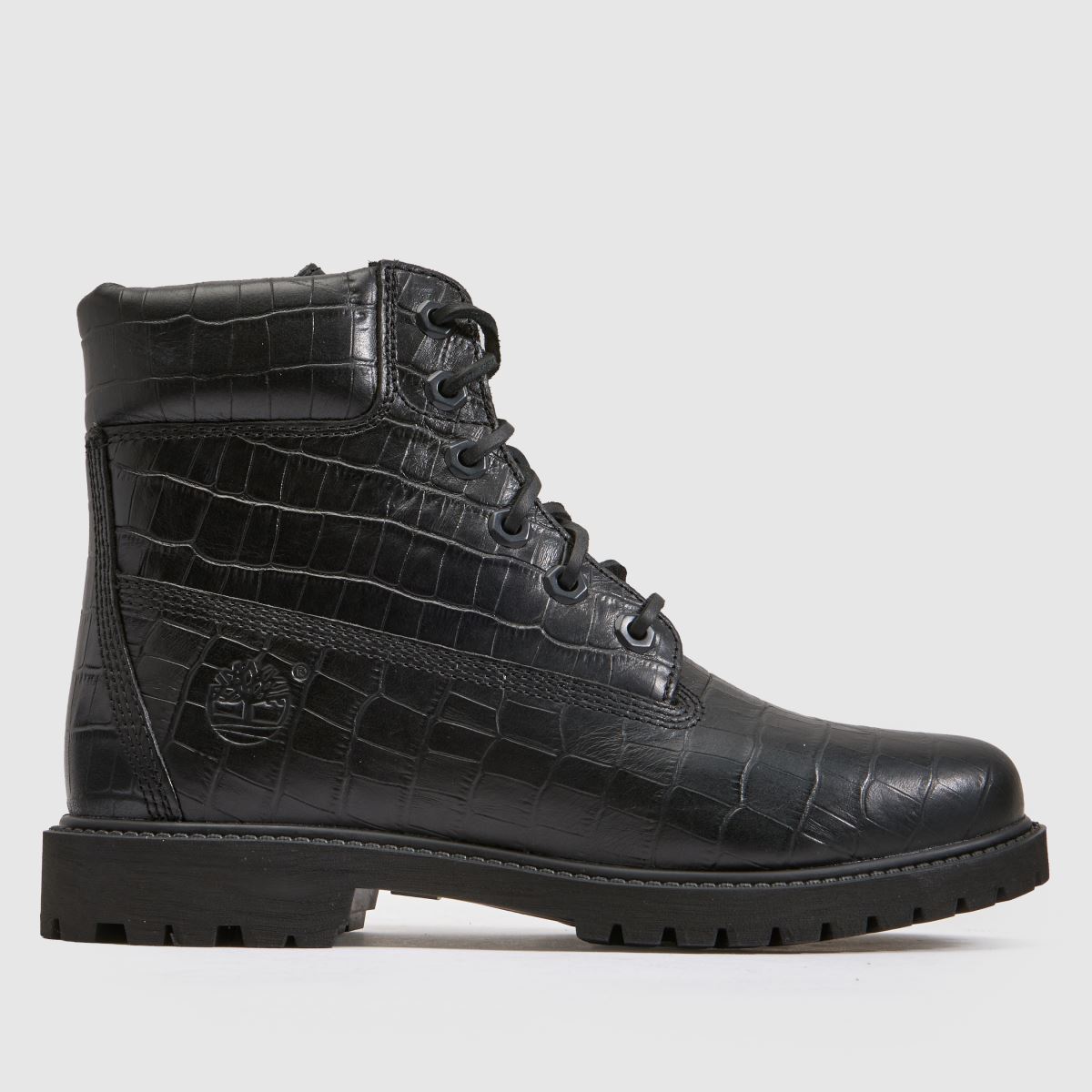 Timberland Premium 6 Inch in Black Timberland Premium 6 Inch