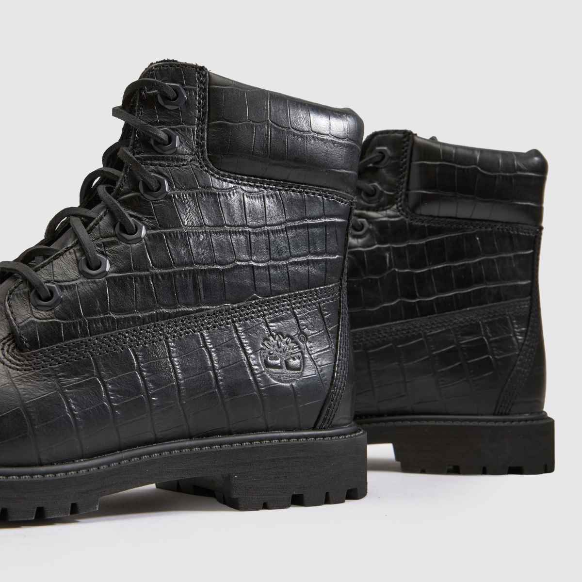 Timberland Premium 6 Inch in Black Timberland Premium 6 Inch 7