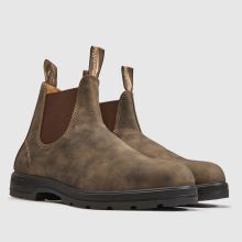 BLUNDSTONE Classic Chelsea in Dark Brown BLUNDSTONE Classic Chelsea,2 of 4