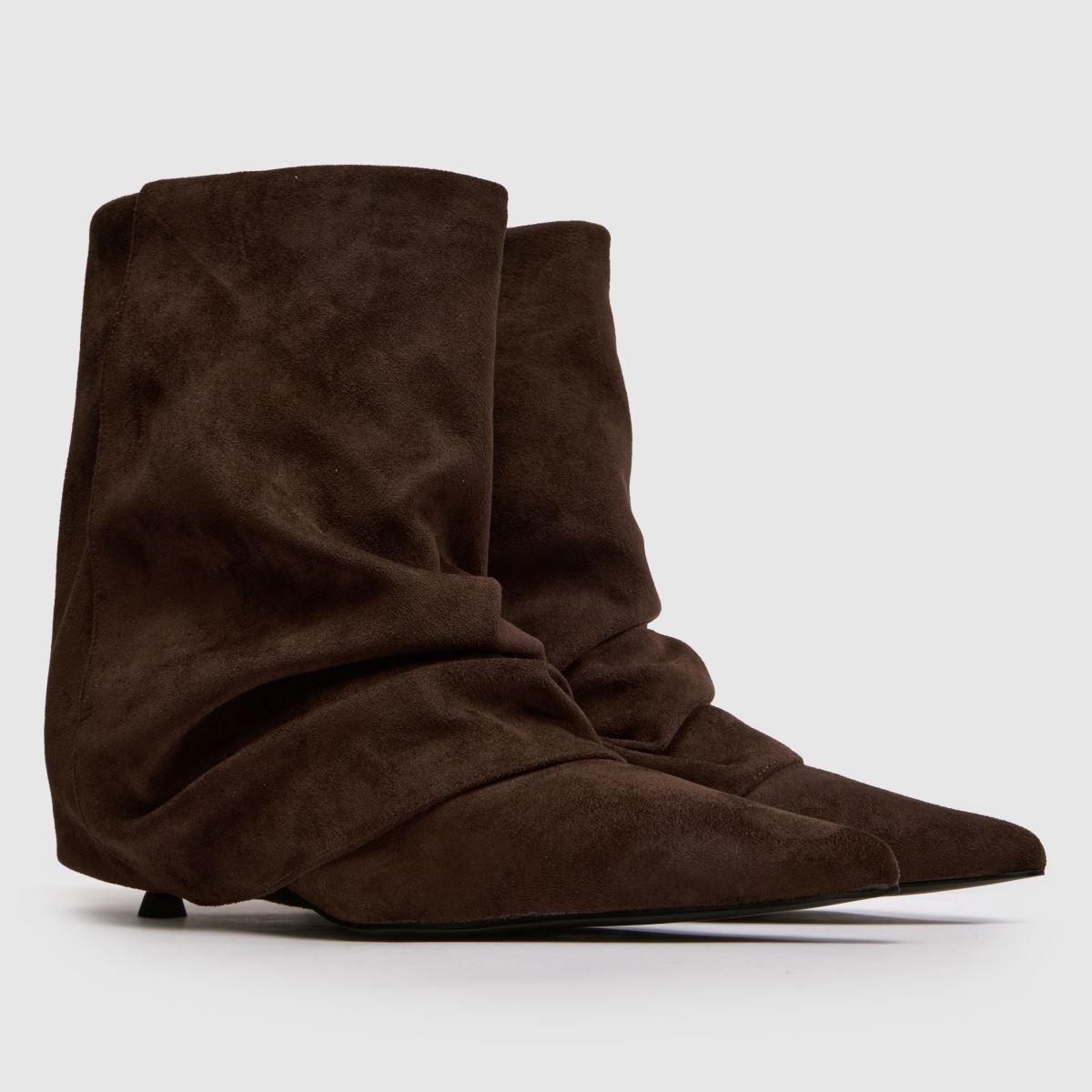 Damen SIMMI Dunkelbraun Dixee Ruched Boots SIMMI Dixee Ruched 3