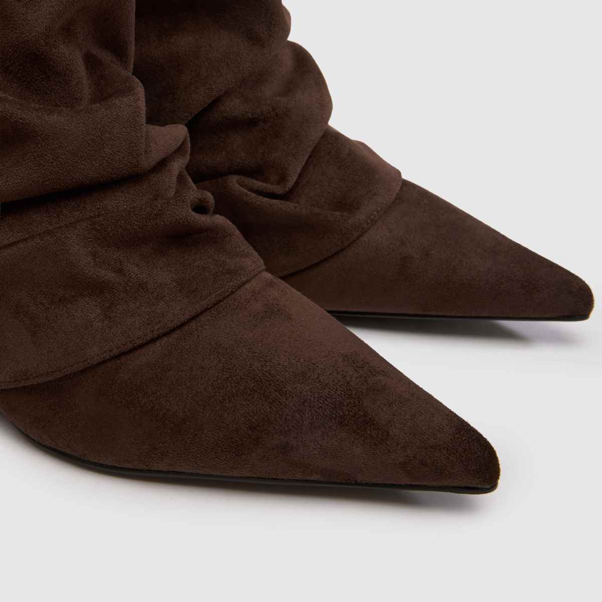 Damen SIMMI Dunkelbraun Dixee Ruched Boots SIMMI Dixee Ruched 4