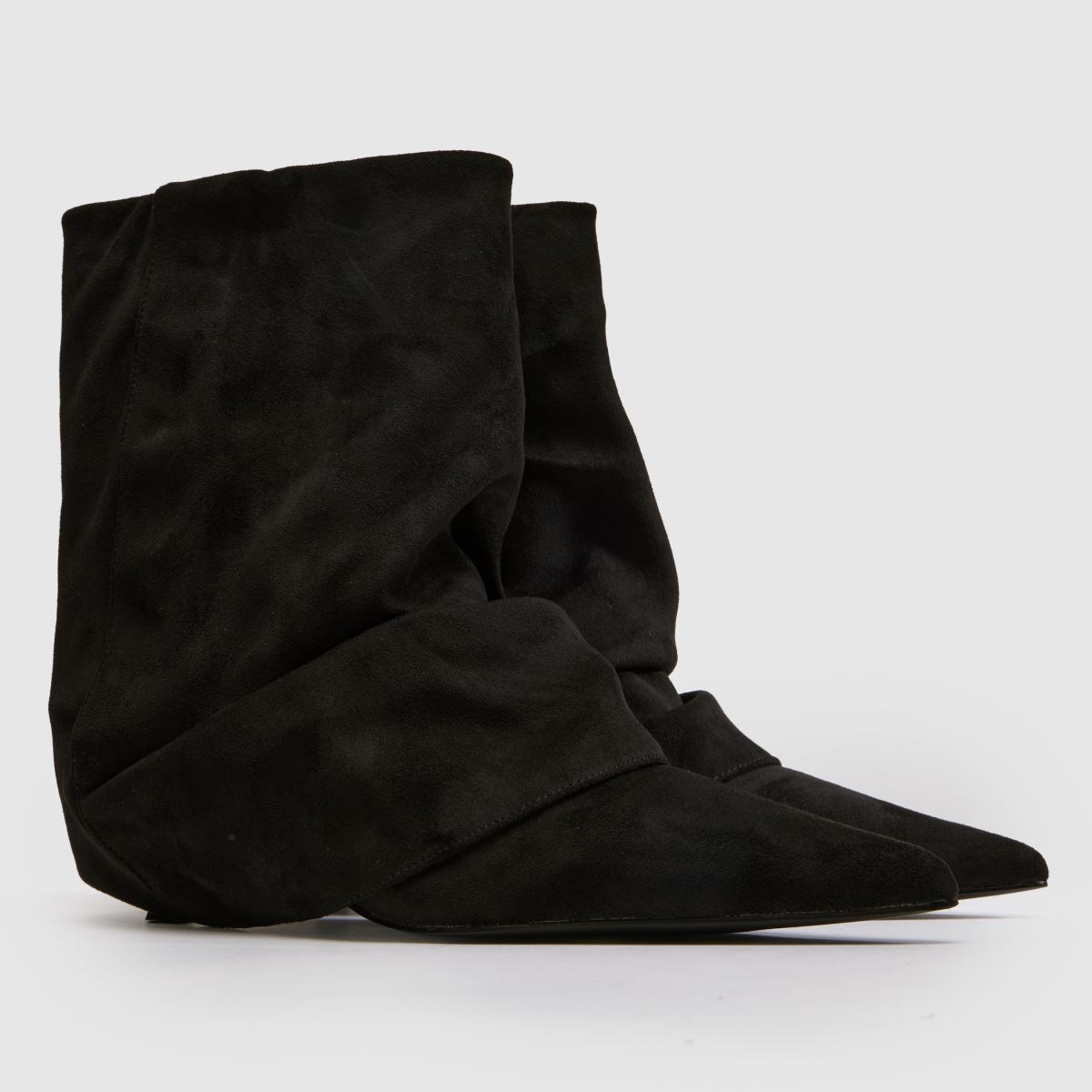 Damen SIMMI Schwarz Dixee Ruched Boots SIMMI Dixee Ruched 3