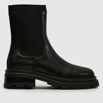 SIMMI Black Hans Chelsea Womens Boots