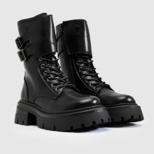 SIMMI Ede Lace Up Ankle in Black SIMMI Ede Lace Up Ankle,2 of 4
