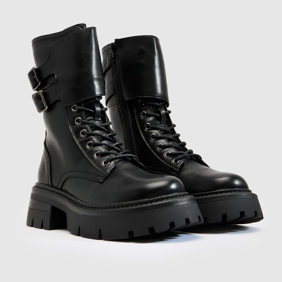 SIMMI Ede Lace Up Ankle in Black SIMMI Ede Lace Up Ankle 3