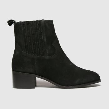 schuh black cheryl black suede block heel boots schuh black cheryl black suede block heel boots