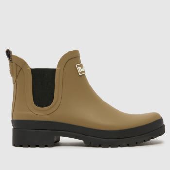 Barbour Brown Mallow Wellington Womens Boots