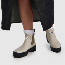 Barbour Halton Wellington in Off-White Barbour Halton Wellington,2 of 4