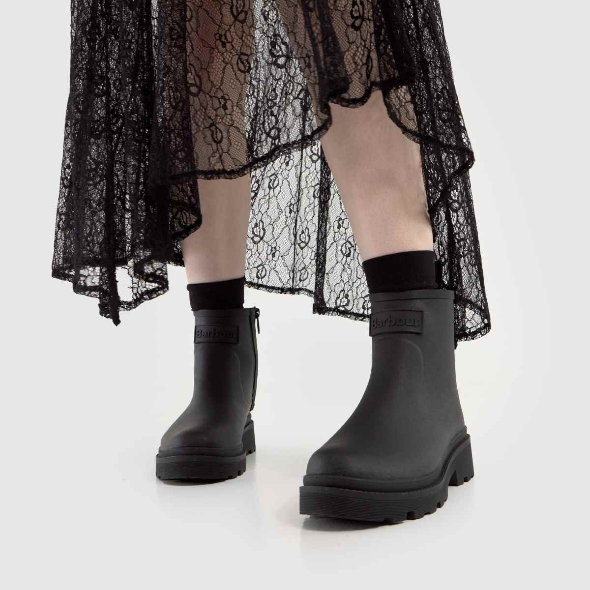 Barbour Layla Wellington in Black Barbour Layla Wellington 8