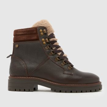 Barbour Brown Bamburgh Hiker Womens Boots
