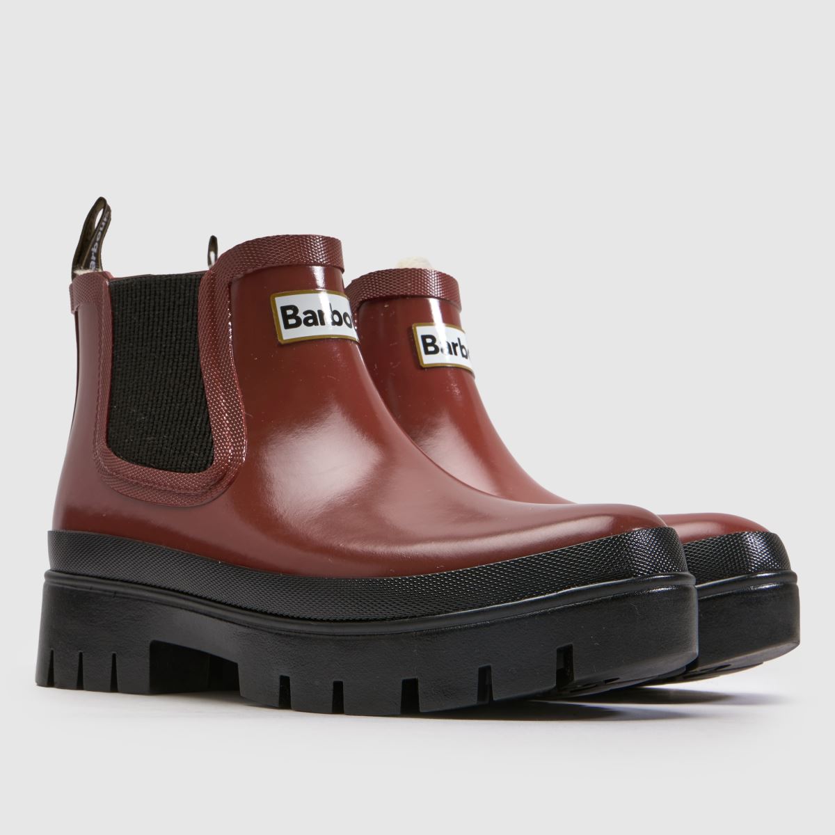 Barbour Halton Welly in Burgundy Barbour Halton Welly 3