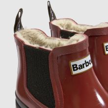 Barbour Halton Welly in Burgundy Barbour Halton Welly,3 of 4
