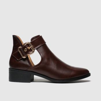 schuh brown hang around boots schuh brown hang around boots