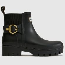 Barbour Hepburn Ankle Welly in Black Barbour Hepburn Ankle Welly,1 of 4