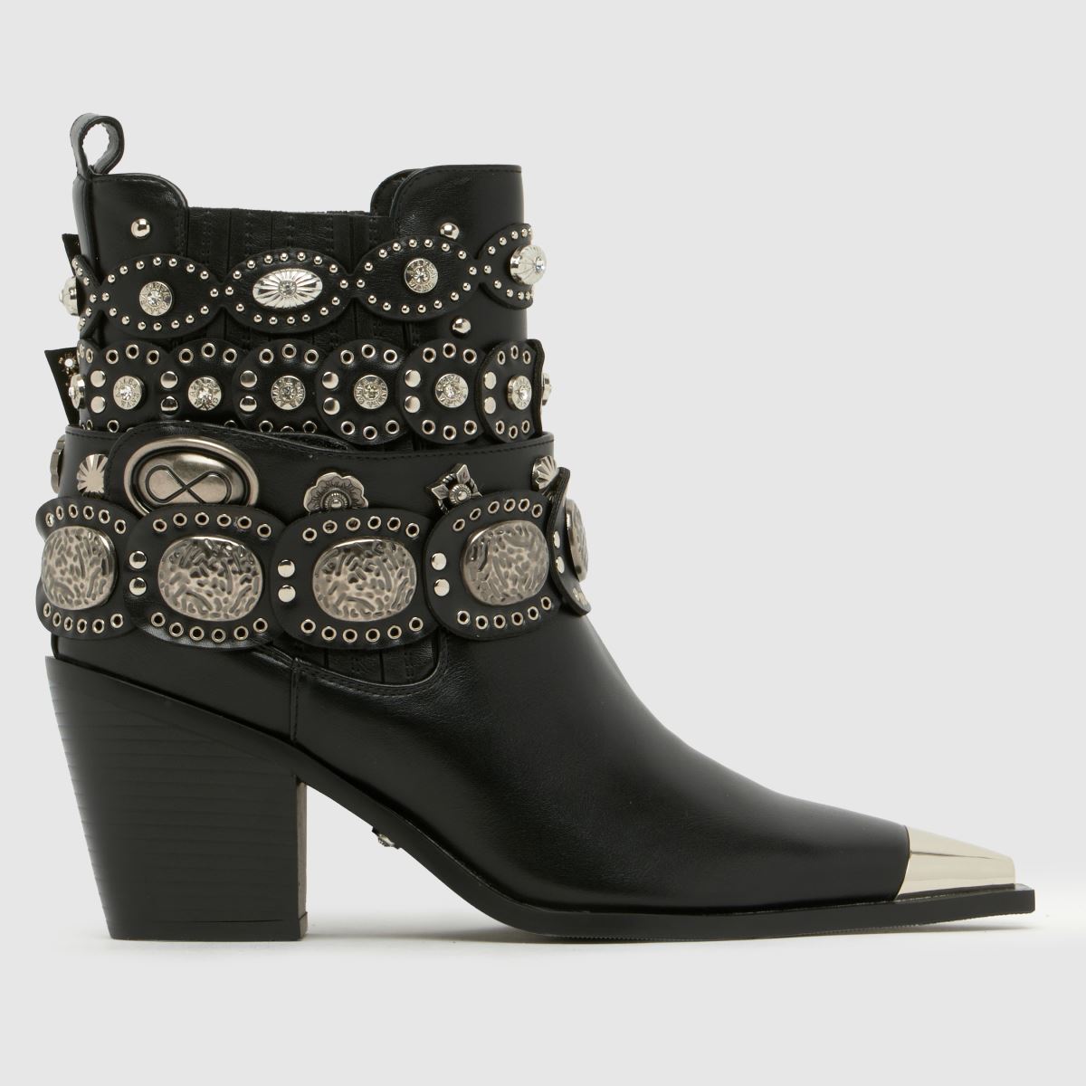 Click to view product details and reviews for Azalea Wang Dusan Ankle Boots In Black.