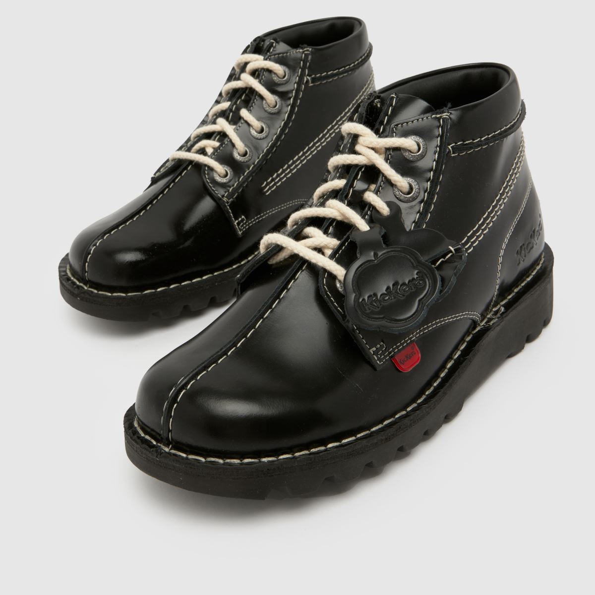 Kickers Classics Kick Hi Central in Black Kickers Classics Kick Hi Central 4