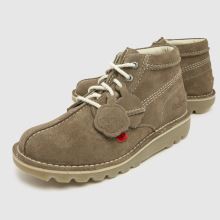 Kickers Classics Kick Hi Central in Taupe Kickers Classics Kick Hi Central,4 of 4