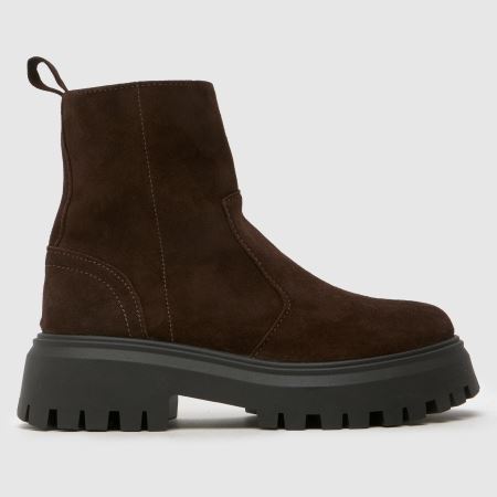 schuh Ander Suede Chunky in Brown