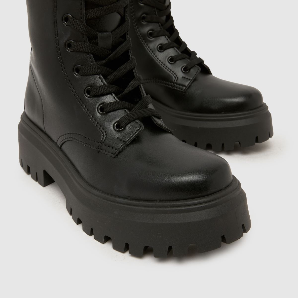 schuh Angel Chunky Lace Up in Black schuh Angel Chunky Lace Up 4