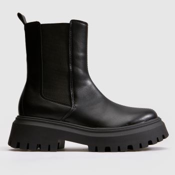 schuh Schwarz Ambre Chelsea Damen Boots