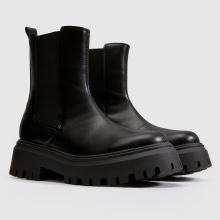 Damen schuh Schwarz Ambre Chelsea Boots schuh Ambre Chelsea,2 von 4