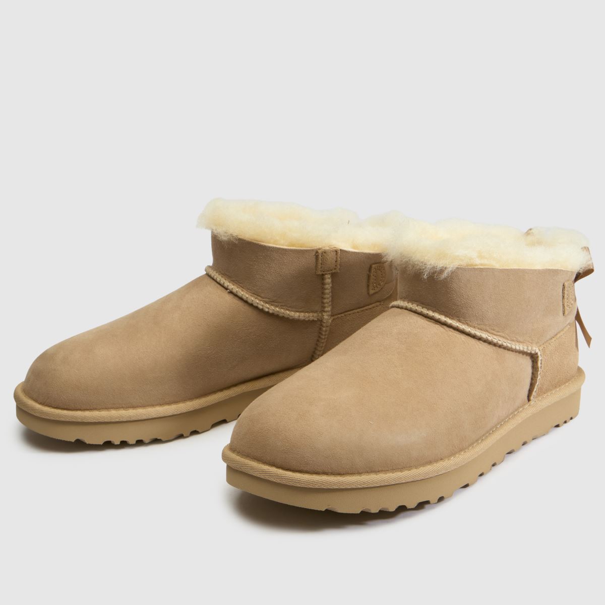 UGG Ultra Mini Bailey Bow in Sand UGG Ultra Mini Bailey Bow 7