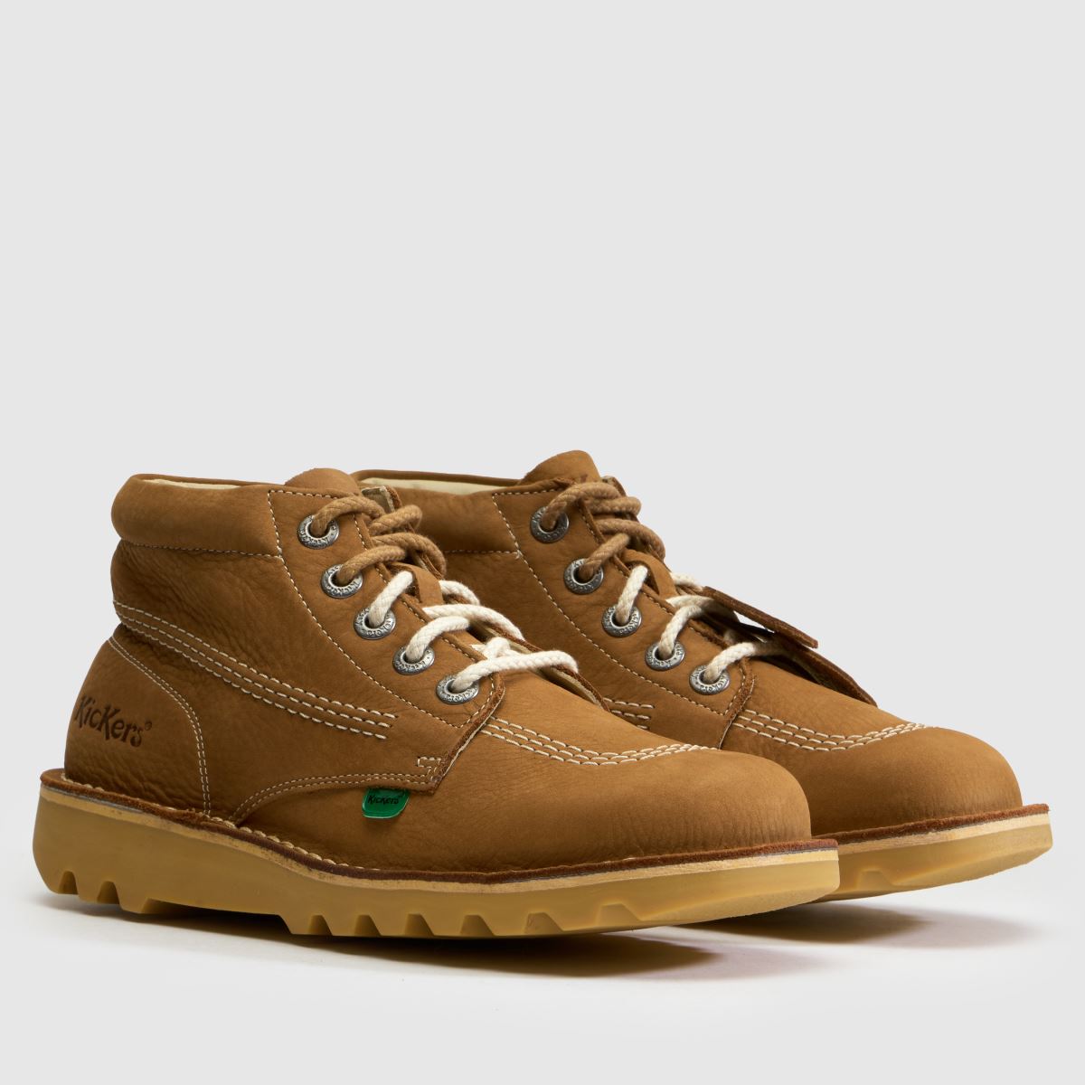 Kickers Classics Kick Hi 75 in Tan Kickers Classics Kick Hi 75 3