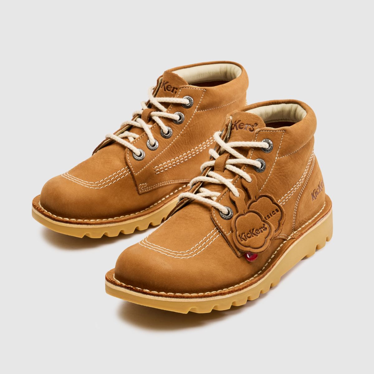 Kickers Classics Kick Hi 75 in Tan Kickers Classics Kick Hi 75 4