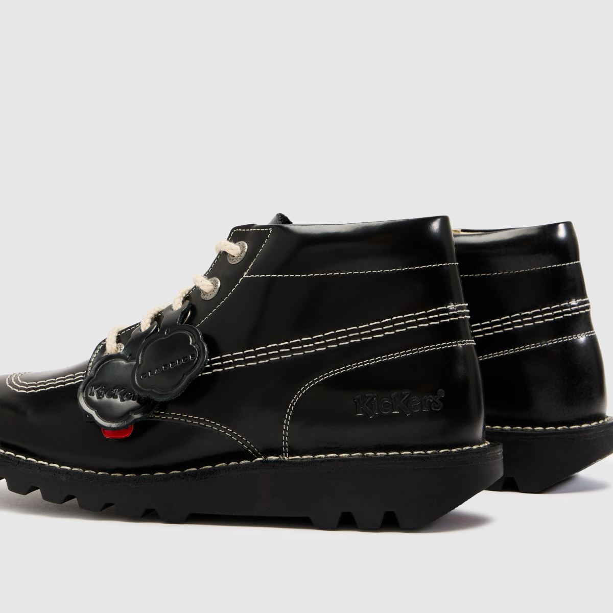 Kickers Classics Kick Hi 75 in Black Kickers Classics Kick Hi 75 7