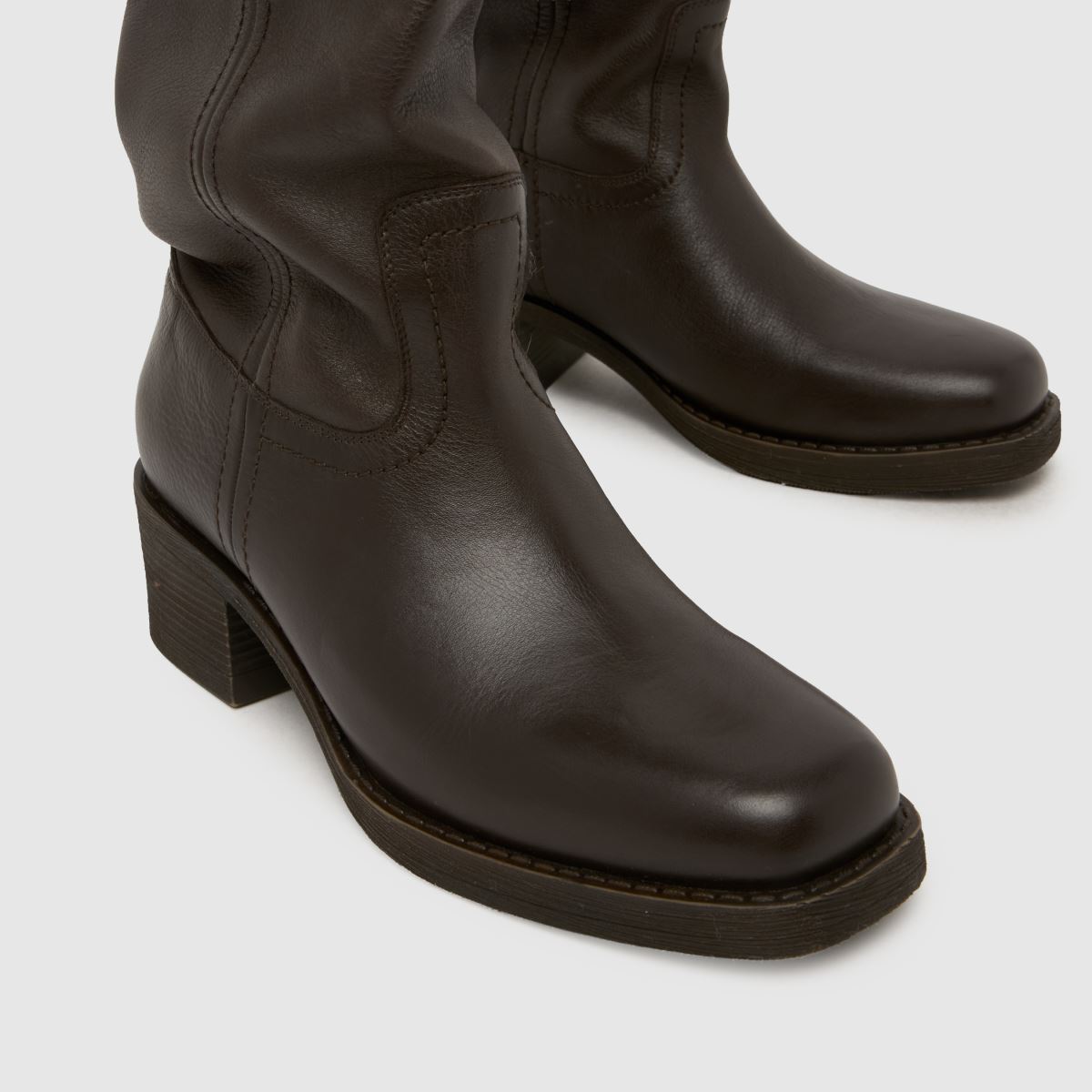 schuh Dakota Slouch Leather in Brown schuh Dakota Slouch Leather 4