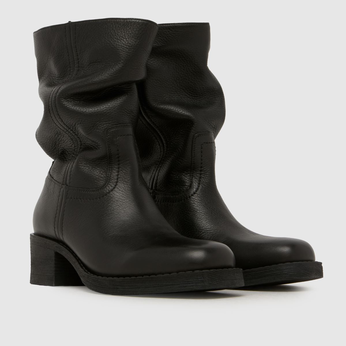 schuh Dakota Slouch Leather in Black schuh Dakota Slouch Leather 3