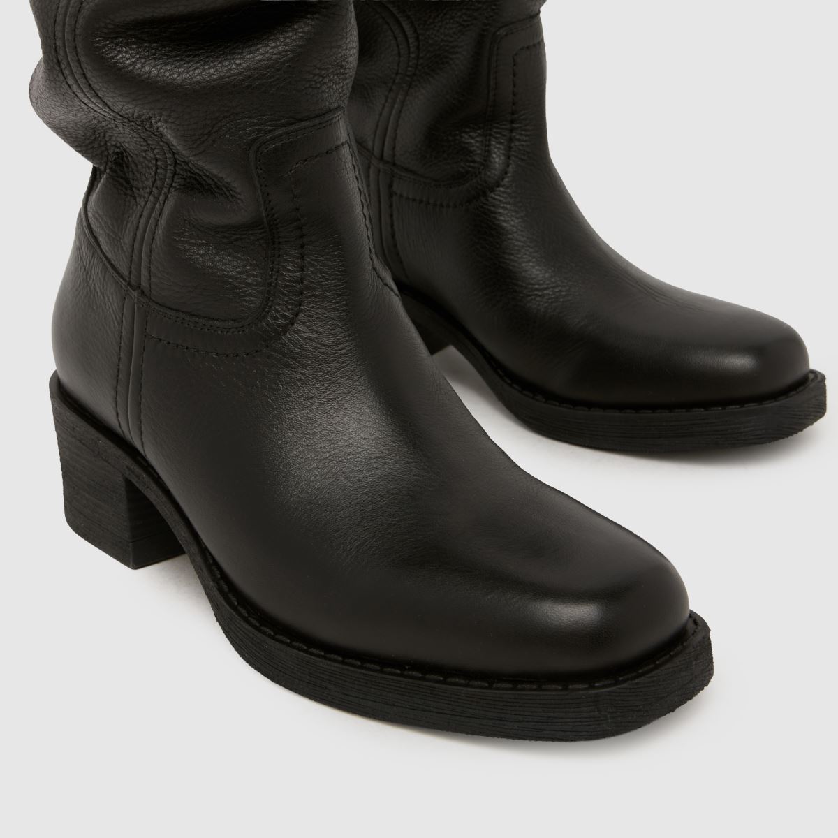 schuh Dakota Slouch Leather in Black schuh Dakota Slouch Leather 4