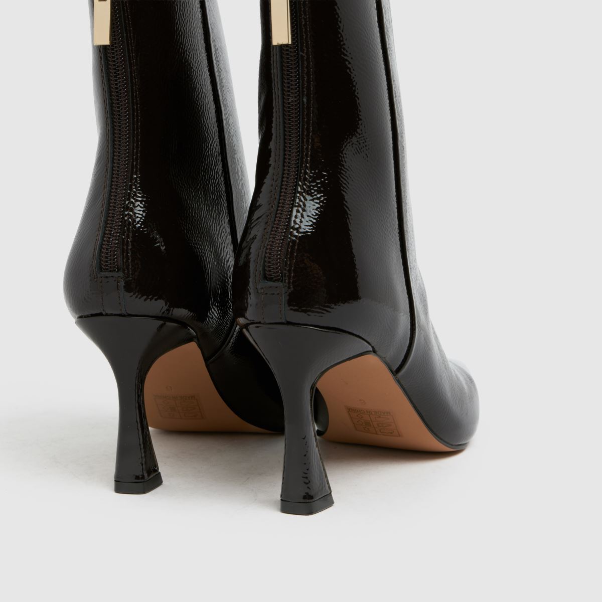 schuh Bambi Point Heel in Burgundy schuh Bambi Point Heel 7