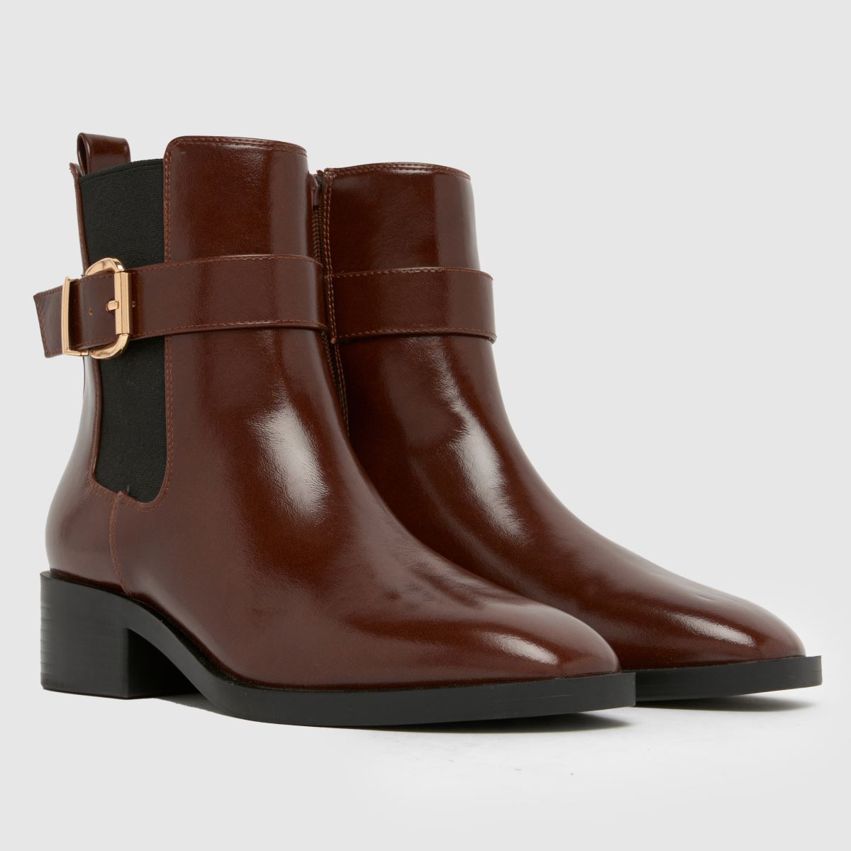 schuh Cadie Buckle Chelsea in Brown schuh Cadie Buckle Chelsea 8