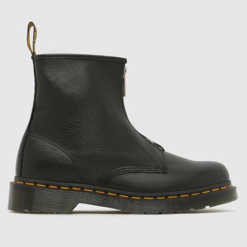 Dr Martens Black 1460 Zip Womens Boots