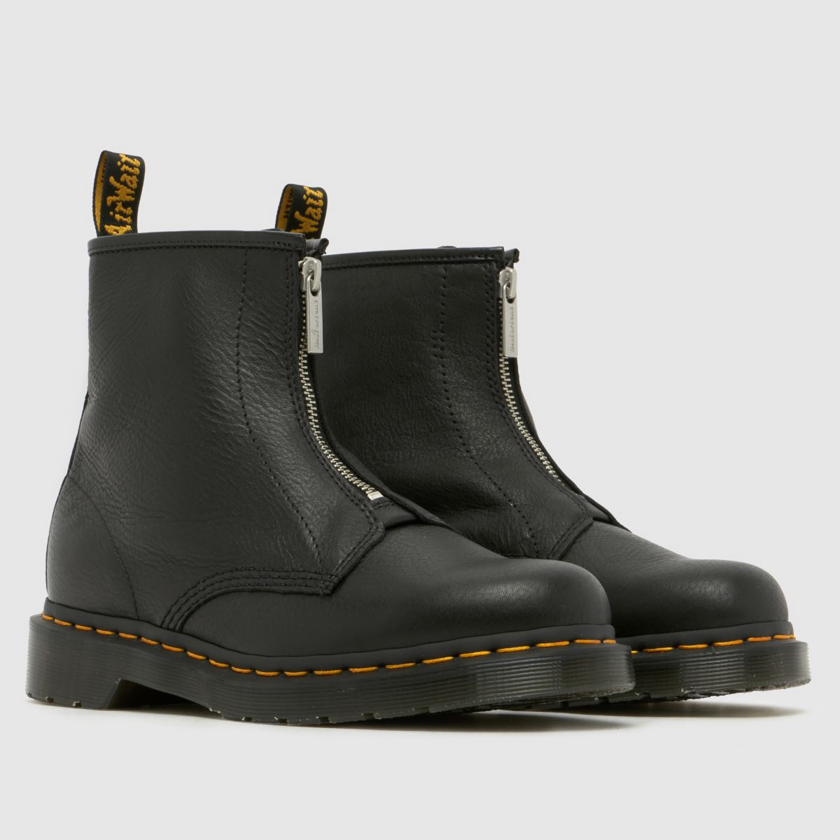 Damen Dr Martens Schwarz 1460 Zip Boots dr martens Damen Dr Martens Schwarz 1460 Zip Boots 3