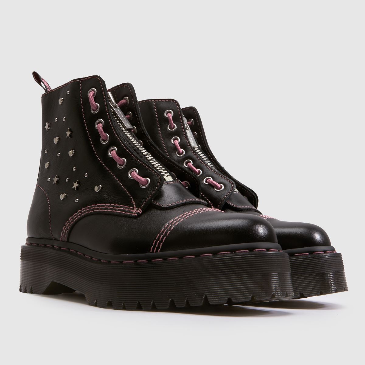 Dr Martens Sinclair in Black & pink Dr Martens Sinclair 3
