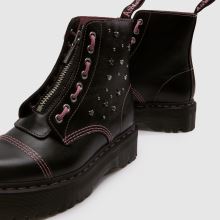 Dr Martens Sinclair in Black & pink Dr Martens Sinclair,4 of 4