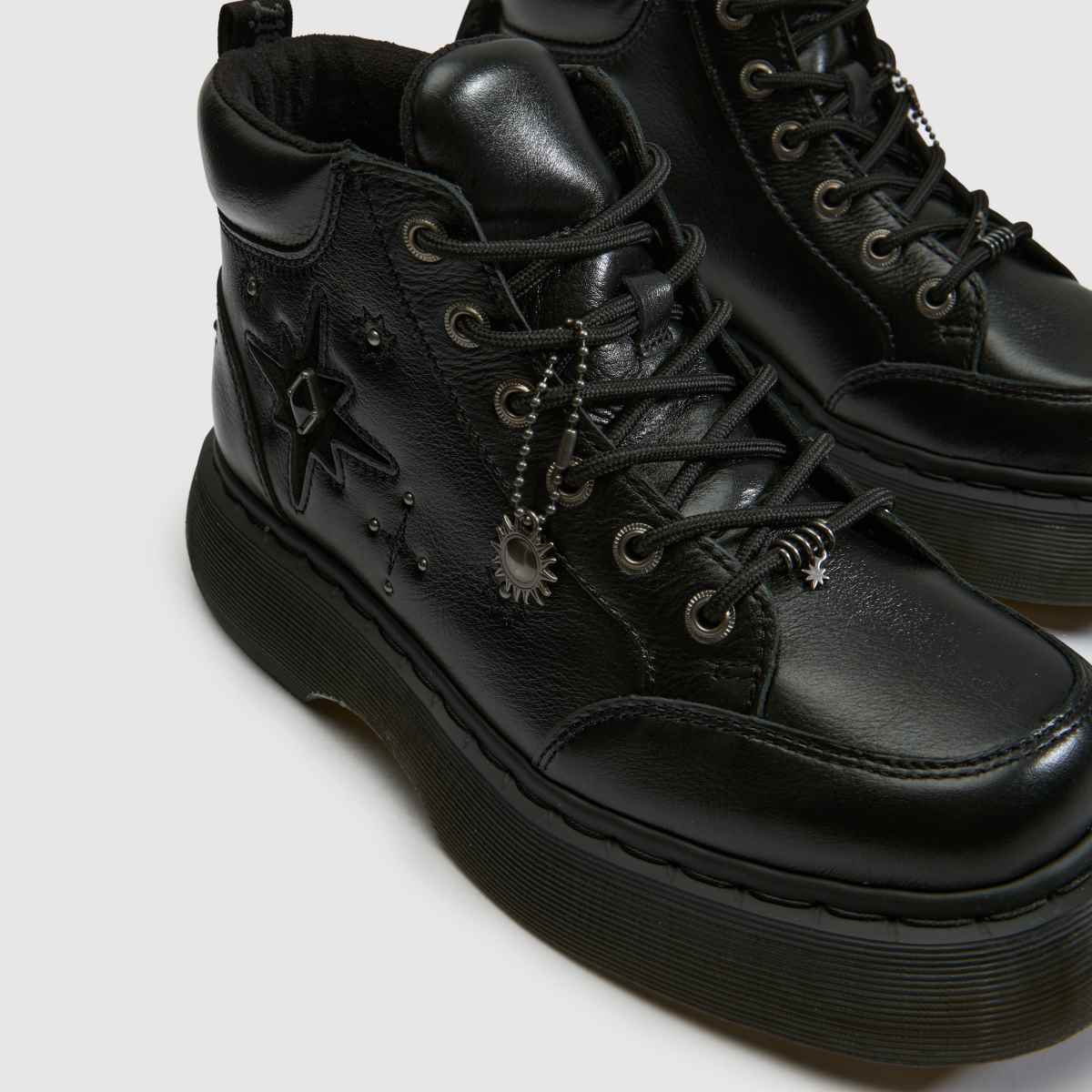 Dr Martens Buzz 6 Eye Boot in Black Dr Martens Buzz 6 Eye Boot 4