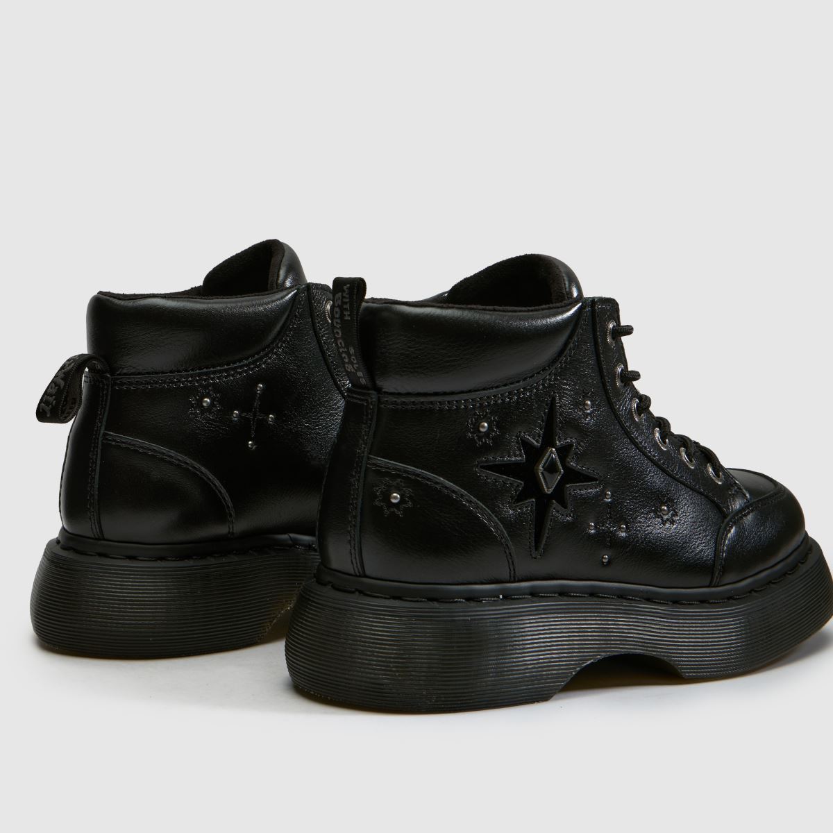 Dr Martens Buzz 6 Eye Boot in Black Dr Martens Buzz 6 Eye Boot 7