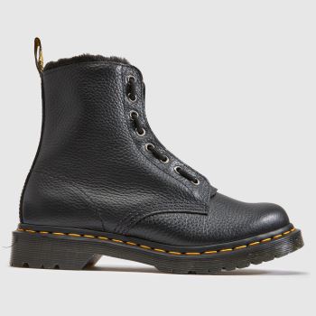 Dr Martens Black 1460 Zip Womens Boots