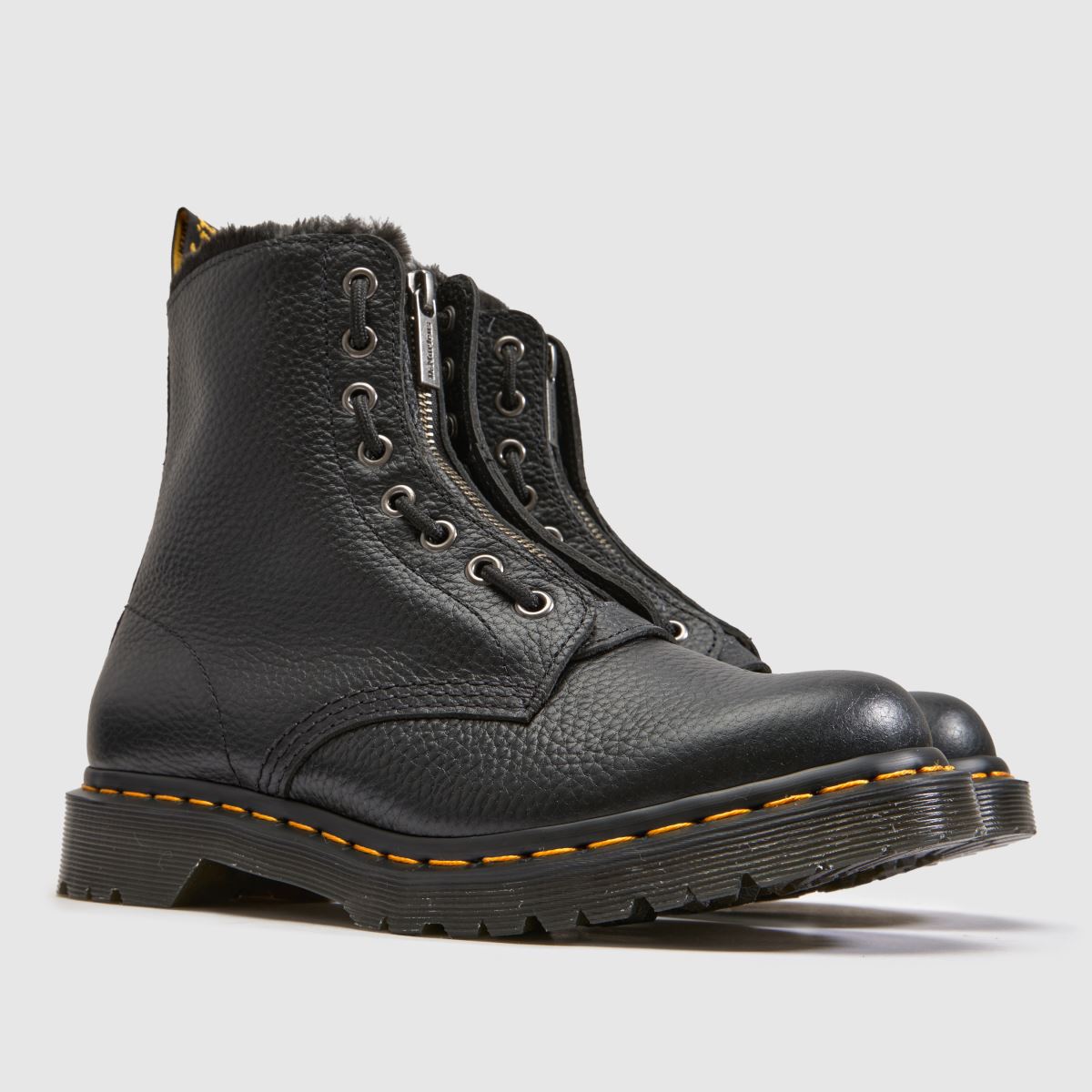 Dr Martens 1460 Zip in Black Dr Martens 1460 Zip 3