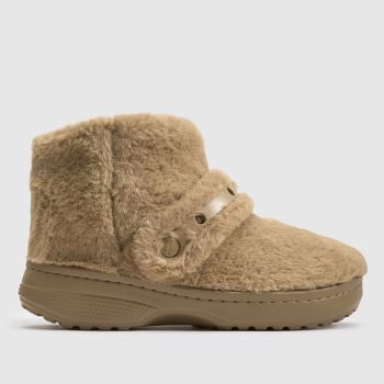 Crocs Tan Unfurgettable Womens Boots