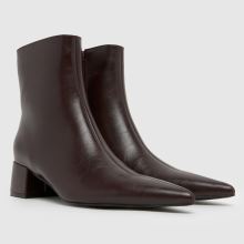 schuh Bridgit Block Point in Burgundy schuh Bridgit Block Point,2 of 4