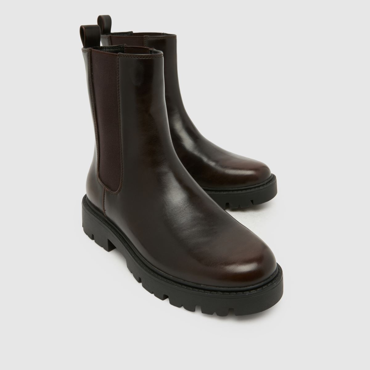 schuh Atlanta Chunky Chelsea in Brown schuh Atlanta Chunky Chelsea 4