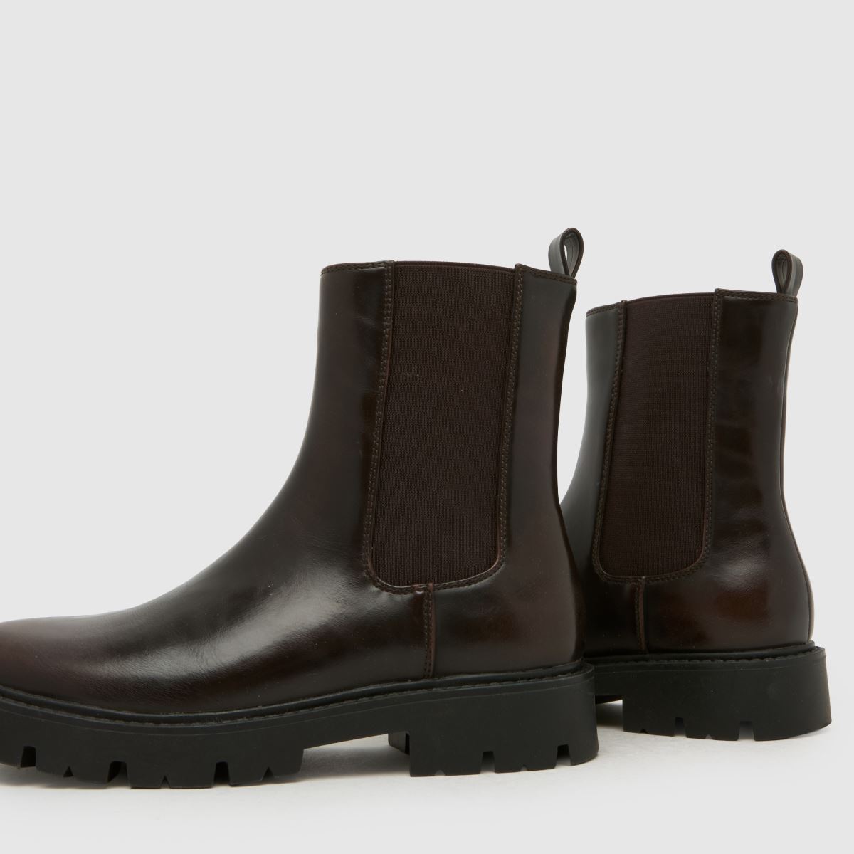 schuh Atlanta Chunky Chelsea in Brown schuh Atlanta Chunky Chelsea 7