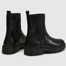 schuh Wide Fit Atlanta Chelsea in Black schuh Atlanta Chelsea,3 of 4