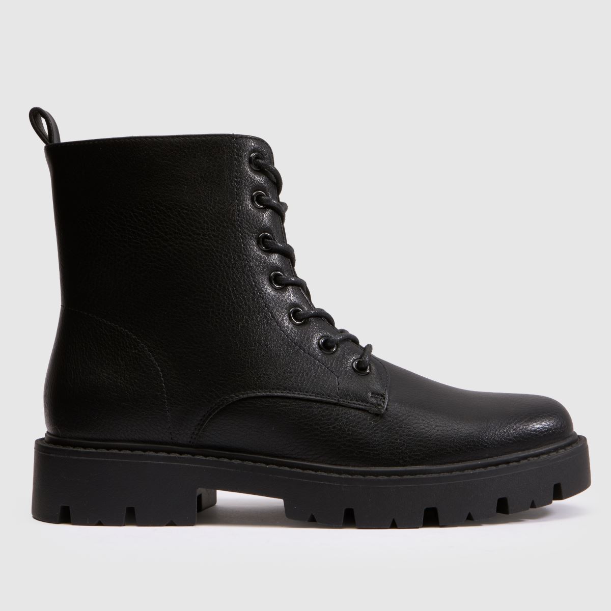 schuh Ashleigh Chunky Lace Up in Black schuh Ashleigh Chunky Lace Up