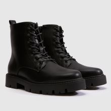 schuh Ashleigh Chunky Lace Up in Black schuh Ashleigh Chunky Lace Up,2 of 4